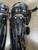 Used Champro AIR TECH SYSTEM Catchers Leg Guards Black Youth 11605-S000209912 View 2