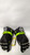 Used Warrior EVO IMPEX LAX GLOVE Lacrosse Gloves Mens Black And Neon Green LG 11907-S000019171 View 1