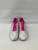 Used Soccer Cleats White And Neon Pink Junior 04 11836-S000032833 View 1