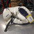 Used CCM EXTREME FLEX Senior Goalie Catcher Purple And White 11796-S000053019 View 2