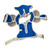 Used Warrior RUCKUS Youth Shoulder Pads SM 11947-S000164128 View 3