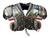Used Riddell RIVAL JV FB Shoulder Pads Black SM 11450-S000508668 View 1