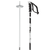 New Salomon Steep 2026 Ski Poles- White/Black 130cm 11218-SALL47929800130 View 2