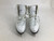 Used Glacier 350 JR 4 FIGURE SKATES Girls Figure Skate White Junior 04 11752-S000072005 View 3