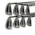Used Nicklaus AIR BEAR Men's RH Iron Set 3I-PW Graphite Shaft 11506-S000292545 View 3