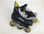 Used Bauer RS JR 2 INLINE STREET HOCKEY SKATES Roller Hockey Skates Black Junior 02 11752-S000072018 View 1