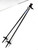 Used Atomic UK Mens DH Ski Pole Black 125 cm / 50 in 11860-C000300924 View 1