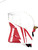 Used Vaughn SLR4 INT CATCHER Inter Goalie Catcher White And Red 11860-S000301005 View 1