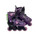 Used RollerDerby PURPLE RD INLINE SKATES Junior Aggressive Skates Purple Adjustable 11347-S000259312 View 1