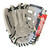 Used Rawlings R9 LH Throw Fastpitch Gloves Grey 12" 11450-S000509025 View 1