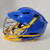 Used Cascade R Lacrosse Helmet Royal Blue And Gold One Size 11944-S000616916 View 2