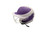 Used RIP-IT SOFTBALL PRO HELMET W/ MASK Batting Helmet w/Mask Purple SM 11733-S000194972 View 3