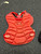 Used Rawlings 8P Catchers Chest Protector Red Intermed 11162-S000440360 View 1