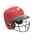 Used BoomBah HELMET Batting Helmet w/Mask Red And Navy Blue One Size 11862-S000091703 View 1