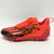 Used Adidas ADIZERO 12.0 POISON Adult FB Cleats Orange Senior 8 11805-S000070652 View 1