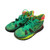 Used, Nike, Basketball Shoes, Green, Senior 7.5 View 1