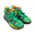 Used, Nike, Basketball Shoes, Green, Senior 7.5 View 2