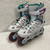 Used RollerDerby STINGER 5.2 ADJ 2-5 Junior Rec Fitness Skates White Adjustable 11855-S000194791 View 1