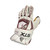 Used STX ASSAULT 13 Lacrosse Gloves Mens White And Maroon 13" 11814-S000383987 View 1