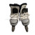 Used Bauer MEGA 40-70 SKATES Roller Hockey Skates Black Junior 03 11617-S000336725 View 1