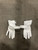 Used Jordan BB/SB Batting Gloves White LG 11614-S000225538 View 2