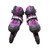 Used Airwalk INLINE SKATES Junior Rec Fitness Skates Purple Adjustable View 2