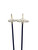 Used Rossignol XC POLES Mens XC Ski Poles Navy Blue 130 cm / 52 in 11847-S000031204 View 3