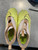 Used Nike PHANTOM GX Soccer Cleats Lime And White Junior 05.5 11614-S000225657 View 1