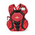 Used All Star CPPC1618S7X CHEST PROTECTOR Catchers Chest Protector Red Intermed View 1