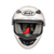 Used Bilt FUSION Adult Motorcycle Helmet White Small 11218-S000414665 View 1