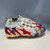 Used Under Armour Adult FB Cleats White/Royal/Red Senior 9 11878-S000024721 View 1