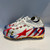 Used Under Armour Adult FB Cleats White/Royal/Red Senior 9 11878-S000024721 View 11