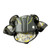 Used STX STALLION 200+ Lacrosse Shoulder Pads Black XS 11749-S000192310 View 2