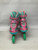 Used GLAM ADJ 4-7 Junior Rec Fitness Skates Teal Adjustable 11836-S000033263 View 1