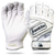 NEW FRANKLIN POWERSTRAP BATTING GLOVES WHITE/WHITE ADULT LARGE 11916-FRAPOWERSTRAPAL View 1
