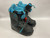 Used Burton ZIPLINE Boys Snowboard Boots Black And Sky Blue Junior 06 11895-S000021193 View 1