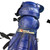Used Wilson INTERMEDIATE SHIN GUARDS Catchers Leg Guards Royal Blue Intermed 11760-S000084925 View 3