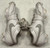 Used Nike Jordan 1 Low TD FJ6245-101 Football Cleats White Grey Fog Men's 9.5 11750-S000215131 View 4
