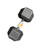 New 50# RUBBER DUMBBELLS 11724-CAPSDR-050 View 1