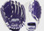 New RAWLINGS PLAYER SERIES-10" PURPLE/WHITE LH THROWER 11147-RAWPL10PW-LHT View 1