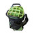 Used Cobra CART BAG Mens Cart Bag Lime And Black 11617-S000337338 View 2