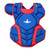 Used All Star CHEST PROTECTOR Catchers Chest Protector Royal Blue Intermed 11511-S000182991 View 1