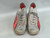 Used Puma Soccer Cleats White And Orange Junior 03.5 11879-S000015841 View 1