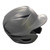 Used Easton ELITE MAX W JAW GUARD Batting Helmet w/Mask Grey M/L 11375-S000370454 View 2