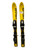 Used Head TEAMTRACK Boys DH Ski/Binding Yellow 80 cm 11095-S000100748 View 1