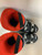 Used Nordica SPEED MACHINE 3 Boys DH Ski Boot Black And Red 230 MP - J05 - W06 11823-S000036154 View 2