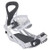 NEW 5TH ELEMENT COVERT SNOWBOARD BINDING WHITE/GREY M/L 11835-SSI002-008-1-ML View 1