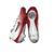 Used Nike VAPOR PRO 1 Adult FB Cleats Red And White Senior 11 View 6