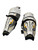 Used Bauer SUPREME 190 Junior Hockey Shin Guards White 11" 11731-S000153294 View 1