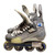 Used Mission BSX Junior Roller Quad Skates Grey Junior 05 11812-S000163754 View 3